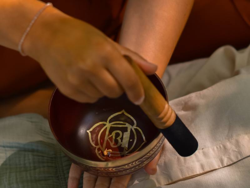 Foto van klankschaal